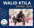 Mondiaux paralympiques de Kobe: L’argent pour Walid Ktila