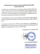 Burkina : Quatre officiers interpellés pour leur présumée participation au coup d'Etat déjoué du 26 septembre 2023 (...)