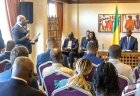 Le Général Brice Clotaire Oligui Nguema reçoit la diaspora gabonaise du Kenya