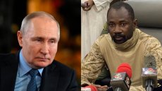 Poutine et Goïta évoquent un renforcement de la coopération antiterroriste entre la Russie et le Mali