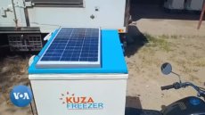 Au Kenya, le plastique recyclé donne vie à des congélateurs solaires