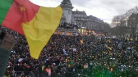 Cameroun : Manifestation populaire à Paris du plus grand opposant à Paul Biya