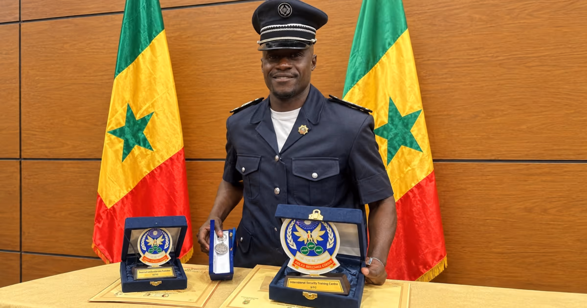 Police nationale : L’exploit remarquable de l’adjudant Moustapha Diédhiou sur la scène internationale