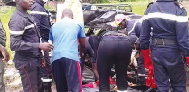 Une violente collision signalée à Mbour : Le bilan fait un mort et un blessé grave