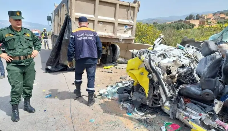 Drame routier à Béjaia : un accident provoque le décès de 8 personnes