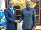 Le Chef de l'État reçoit Marcelin Passalé Kanabé, ministre de l'Eau et de l'Énergie de la République du Tchad,&nbsp;(…)