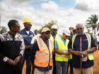 Mission d'évaluation de l'avancement des travaux de la route Ndéndé - Doussala.