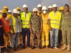 Visite de chantier du Ministre Philippe Tonangoye sur l'axe Alembé – Mikouyi