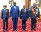 Le Chef de l'État honore l'Ambassadeur sortant du Japon et l'ancien président de la Commission de la CEEAC
