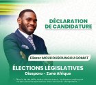 Éliezer Moukouboungou Gomat officialise sa candidature aux législatives pour représenter la diaspora gabonaise zone (…)