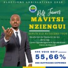 Département de l'Ogooué et des lacs/ 4e siège : Rolf Mavitsi Nziengui remercie la coordination générale de sa campagne