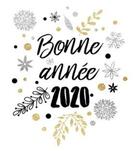 Message de vœux de noël et de nouvel an 2020