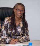 Echange entre Louise Pierrette Mvono et partenaires sociaux du ministère de la Planification et de la Prospective
