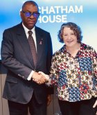 Le Vice-Président du gouvernement Barro Chambrier reçu à "Chatham House" à Londres