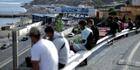 A Ceuta, les migrants ont opportunément disparu du paysage pour la visite du roi Felipe VI et de la reine Letizia
