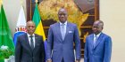 Le Chef de l'État s'entretient avec les Présidents des Comités Nationaux Olympiques du Gabon et du Sénégal