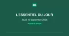 Actualité du Sénégal : l’essentiel de ce jeudi 10 septembre 2026