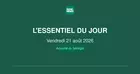 Actualité du Sénégal : l’essentiel de ce vendredi 21 août 2026