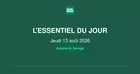 Actualité du Sénégal : l’essentiel de ce jeudi 13 août 2026