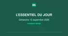Actualité du Sénégal : l’essentiel de ce dimanche 13 septembre 2026