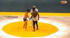 Gala de lutte au Canada : C’est terminé entre Lirou Diane et Songo Tine, une chute insolite (vidéo)