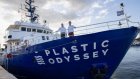 Pollution plastique: le navire «Plastic Odyssey» fait escale aux Comores