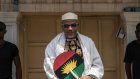 Nigeria: mobilisation timide des soutiens de Nnamdi Kanu, la police et l'armée déployées
