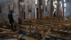 Attendant dans une église à Damas: Le bilan s'alourdit...