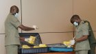 AIBD : 11,8 kg de haschich saisis dans des pots de Nesquik, quatre personnes tombent