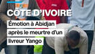 Côte d'Ivoire : émotion à Abidjan après le meurtre d'un livreur Yango