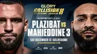 GLORY Collision 8 : Nordine Mahieddine défie Antonio Plazibat pour une trilogie explosive