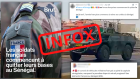 Sénégal: ce convoi militaire filmé à Dakar n’appartient pas à l’armée française