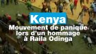 Kenya : mouvement de panique lors d’un hommage à Raila Odinga