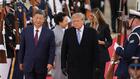 Partenaires plutôt que rivaux: Xi Jinping accueilli en grande pompe par Donald Trump aux États-Unis