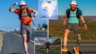 Le globe-trotteur Russell Cook sillonne l’Algérie en course à pied