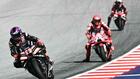 MotoGP: Martin tape du poing sur la table