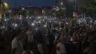 Barricades à Belgrade lors d'une deuxième nuit de manifestations
