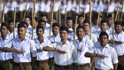 Inde: au cœur du RSS, la légion des ultranationalistes hindous
