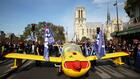Des pompiers à bout de souffle manifestent dans Paris