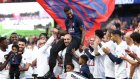 Foot: Kimpembe, en larmes, affirme avoir vécu des années de folie au PSG