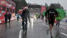 Tour d'Espagne: 3e étape annulée, la grêle plus forte que Pogacar