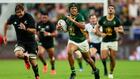 Rugby: l'Afrique du Sud met les All Blacks à ses pieds