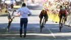 Tour de France: interpellation d'un militant propalestinien ayant perturbé l'arrivée à Toulouse