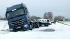 Bouchons routiers, vols annulés, conséquences de la neige sur le nord et l'ouest de la France