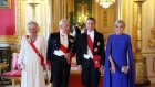 Faste royal et entente amicale au premier jour de la visite d'Etat de Macron au Royaume-Uni