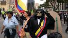 En Colombie, des milliers de personnes manifestent contre le nouveau président de droite dure