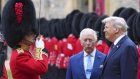Accueil royal spectaculaire à Windsor pour Trump en visite d'Etat