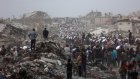 Gaza: vu du ciel, un territoire plongé dans le noir