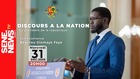 DIRECT – Discours à la Nation : Le Président Bassirou Diomaye Faye s’adresse aux Sénégalais (Vidéo)
