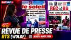 Revue de presse RTS (Wolof) | Jeudi 06 août 2026 (Vidéo)